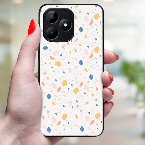 MY ART Ochranný kryt pre Realme C53 ORANGE TERRAZZO (165)