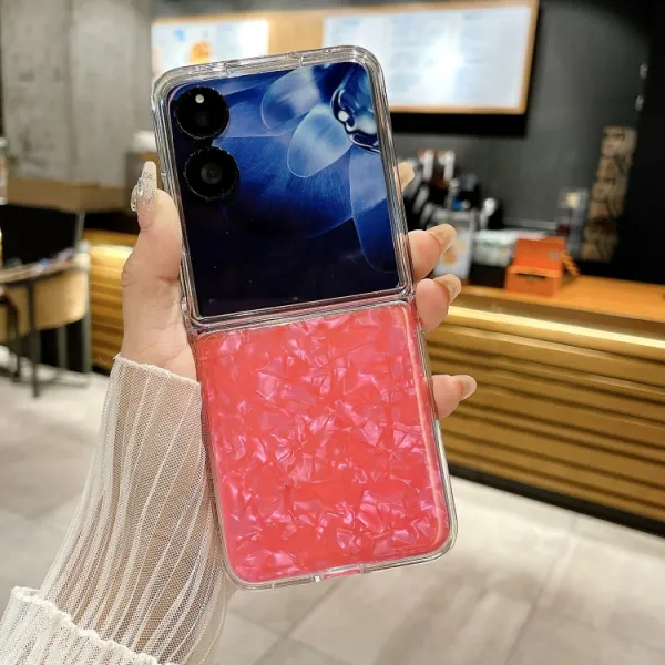 PEARL Ochranný kryt pre Xiaomi MIX Flip RED-PINK