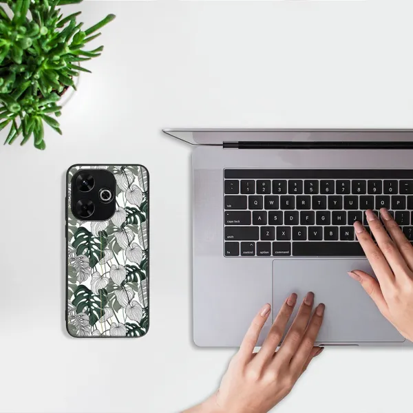 MY ART Ochranný kryt pre Xiaomi Redmi 13 LEAF (175)