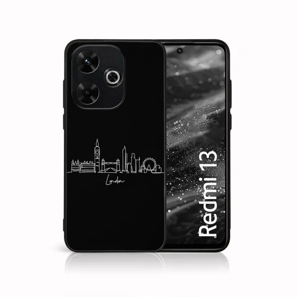 MY ART Ochranný kryt pre Xiaomi Redmi 13 LONDON (208)