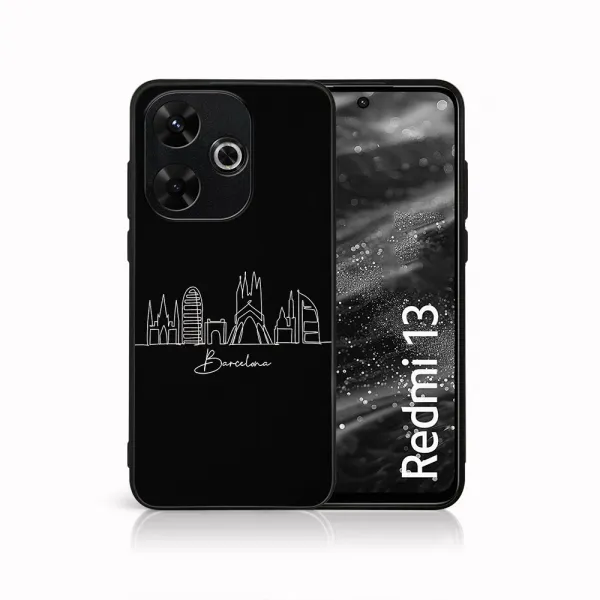MY ART Ochranný kryt pre Xiaomi Redmi 13 BARCELONA (213)
