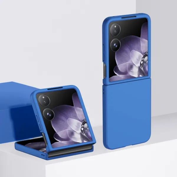 PLASTIC Ochranný plastový kryt pre Xiaomi MIX Flip modrý