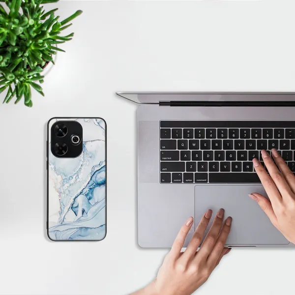 MY ART Ochranný kryt pre Xiaomi Redmi 13 LIGHT BLUE (149)