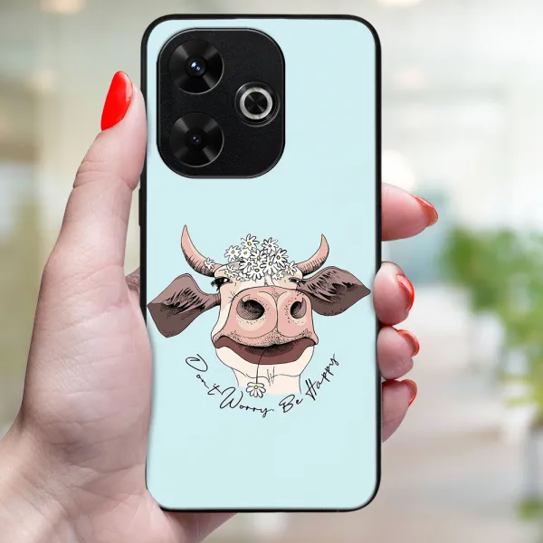 MY ART Ochranný kryt pre Xiaomi Redmi 13 HAPPY COW (181)