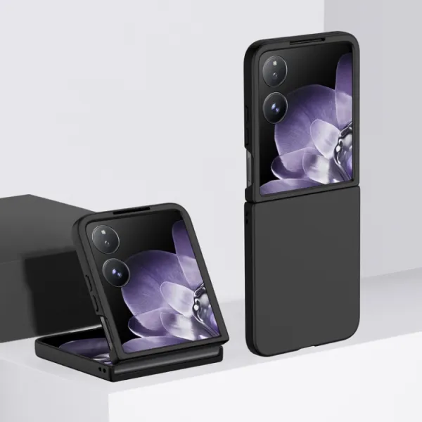 PLASTIC Ochranný plastový kryt pre Xiaomi MIX Flip čierny
