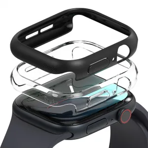 RINGKE SLIM 2-PACK Ochranné obaly pre Apple Watch 10 / 11 42mm čierny + priehľadný