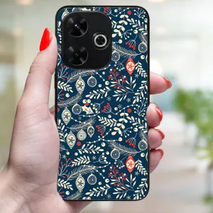 MY ART Kryt s vianočným dizajnom Xiaomi Redmi 13 MISTLETOE (070)