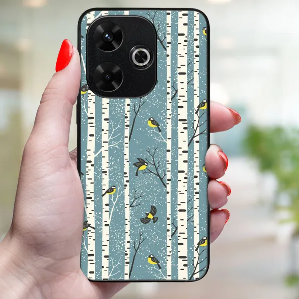 MY ART Kryt s vianočným dizajnom Xiaomi Redmi 13 BIRCH (072)