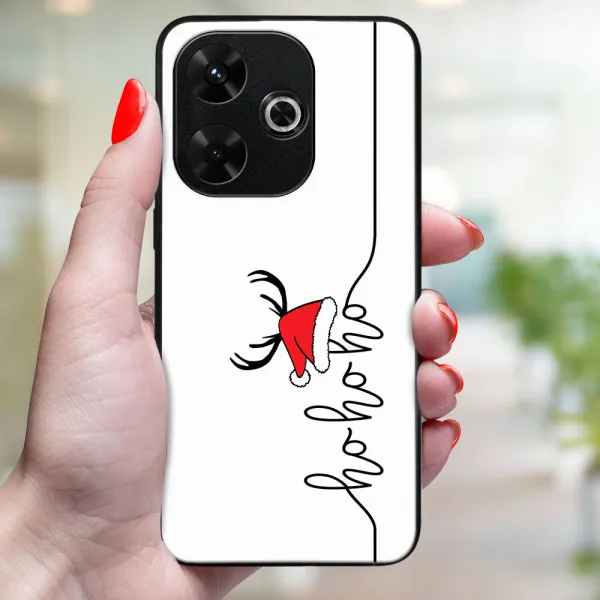 MY ART Kryt s vianočným dizajnom Xiaomi Redmi 13 HOHOHO (073)