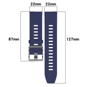 SILICONE Vymeniteľný remienok pre Xiaomi Watch S4 Sport tmavozelený