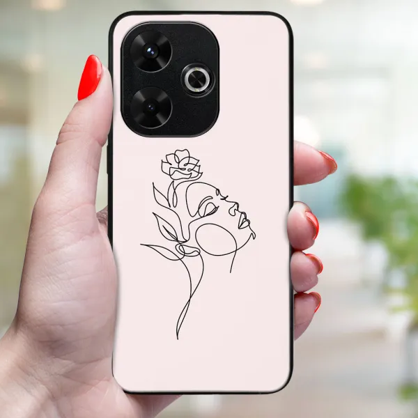 MY ART Ochranný kryt pre Xiaomi Redmi 13 ROSE GIRL (198)
