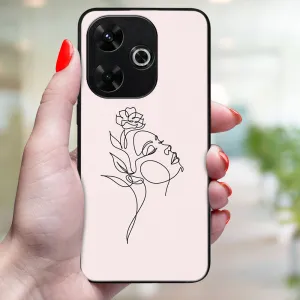 MY ART Ochranný kryt pre Xiaomi Redmi 13 ROSE GIRL (198)
