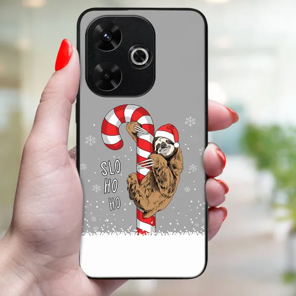 MY ART Kryt s vianočným dizajnom Xiaomi Redmi 13 CANDY (076)