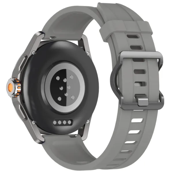 SILICONE Vymeniteľný remienok pre Xiaomi Watch S4 Sport šedý