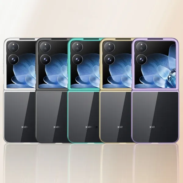 ELECTRO Plastový obal pre Xiaomi MIX Flip zlatý