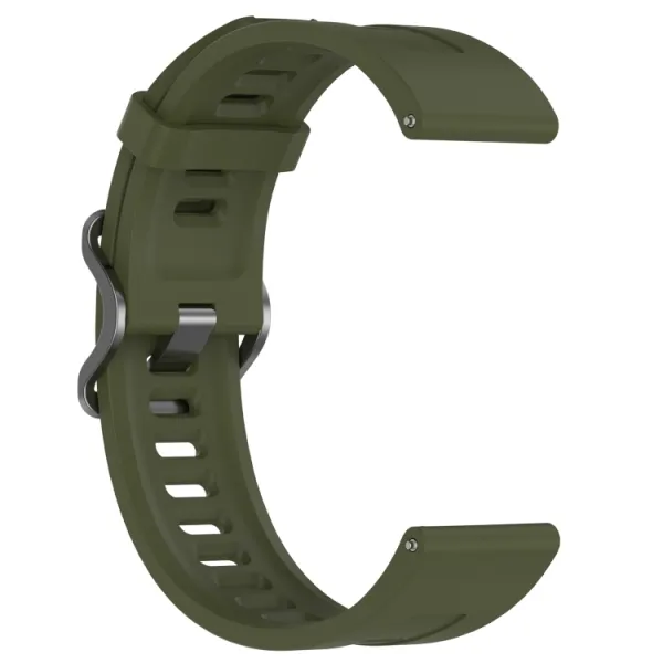 SILICONE Vymeniteľný remienok pre Xiaomi Watch S4 Sport tmavozelený