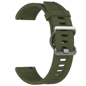 SILICONE Vymeniteľný remienok pre Xiaomi Watch S4 Sport tmavozelený