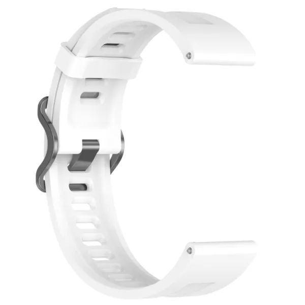 SILICONE Vymeniteľný remienok pre Xiaomi Watch S4 Sport biely