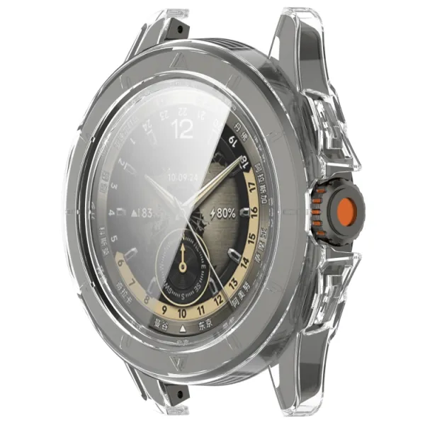 PC FULL COVER Plastový kryt so sklom pre Xiaomi Watch S4 Sport priehľadný