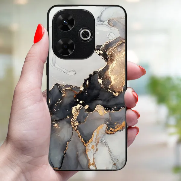 MY ART Ochranný kryt pre Xiaomi Redmi 13 GREY MARBLE (140)