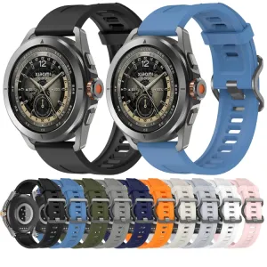 SILICONE Vymeniteľný remienok pre Xiaomi Watch S4 Sport biely