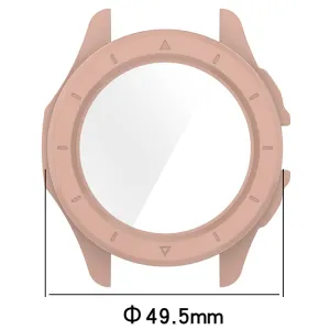 PC FULL COVER Plastový kryt so sklom pre Xiaomi Watch S4 Sport čierny