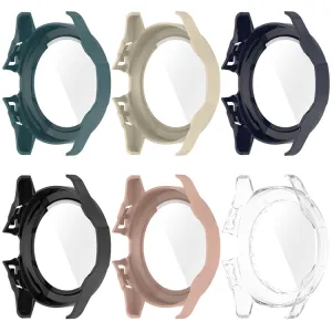 PC FULL COVER Plastový kryt so sklom pre Xiaomi Watch S4 Sport čierny