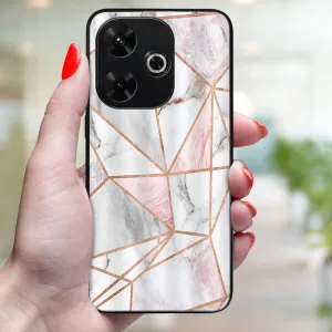MY ART Ochranný kryt pre Xiaomi Redmi 13 PINK MARBLE (143)