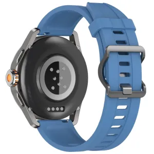SILICONE Vymeniteľný remienok pre Xiaomi Watch S4 Sport modrý