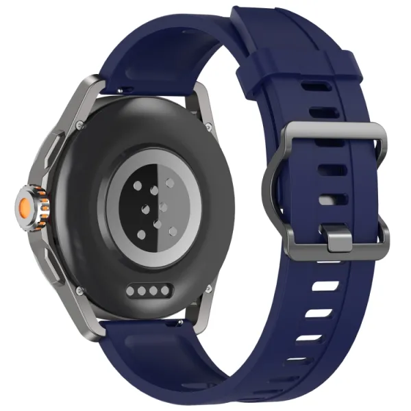 SILICONE Vymeniteľný remienok pre Xiaomi Watch S4 Sport tmavomodrý