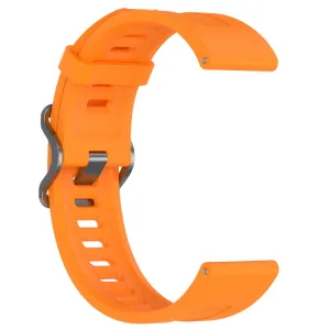 SILICONE Vymeniteľný remienok pre Xiaomi Watch S4 Sport oranžový