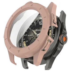 PC FULL COVER Plastový kryt so sklom pre Xiaomi Watch S4 Sport staroružový