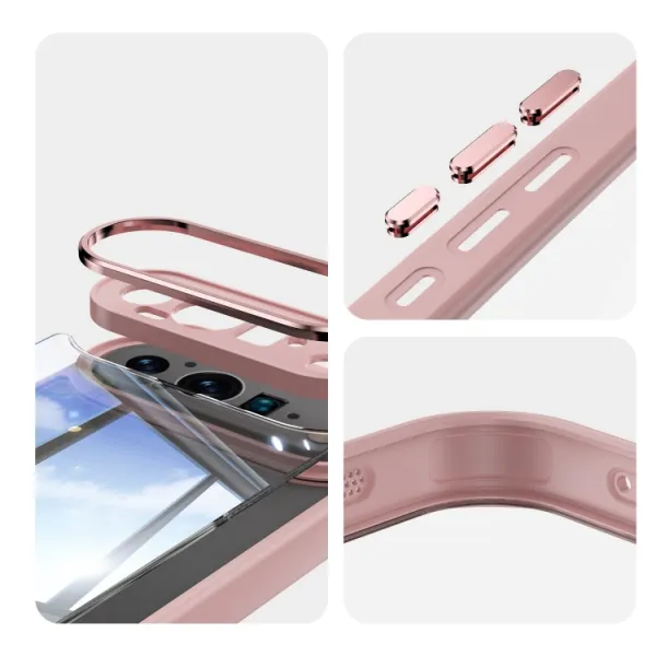 ACRYLO Ochranný kryt pre Google Pixel 9 Pro ružový