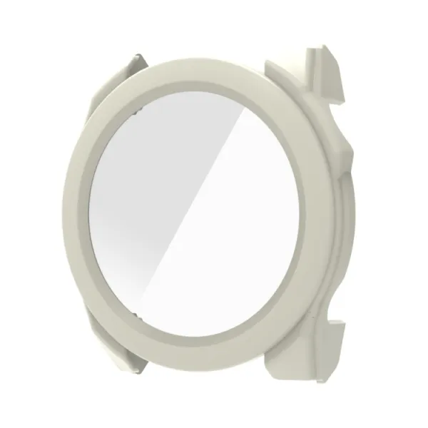 PC FULL COVER Plastový kryt so sklom pre Garmin Fenix 8 AMOLED 47mm béžový