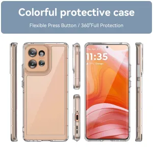 CRYSTAL Ochranný kryt pre Motorola Edge 50 priehľadný