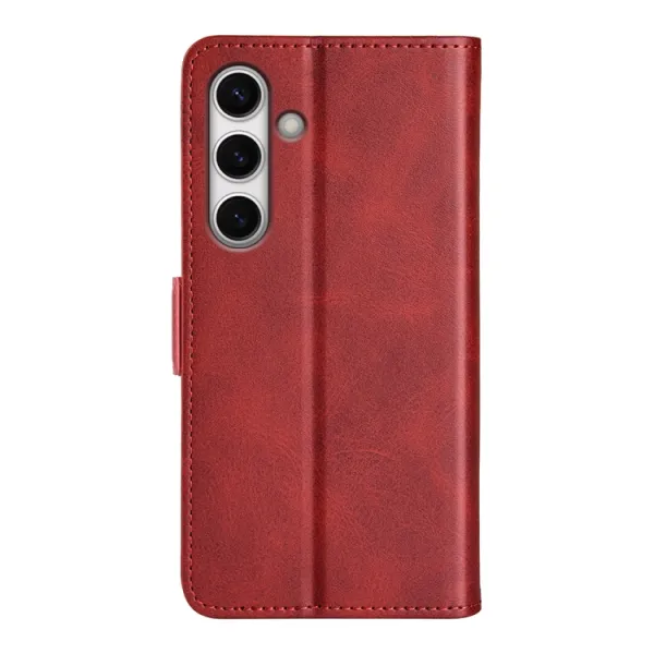 SIDE Peňaženkové puzdro pre Samsung Galaxy S24 FE 5G červené
