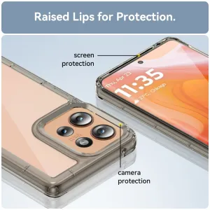 CRYSTAL Ochranný kryt pre Motorola Edge 50 šedý