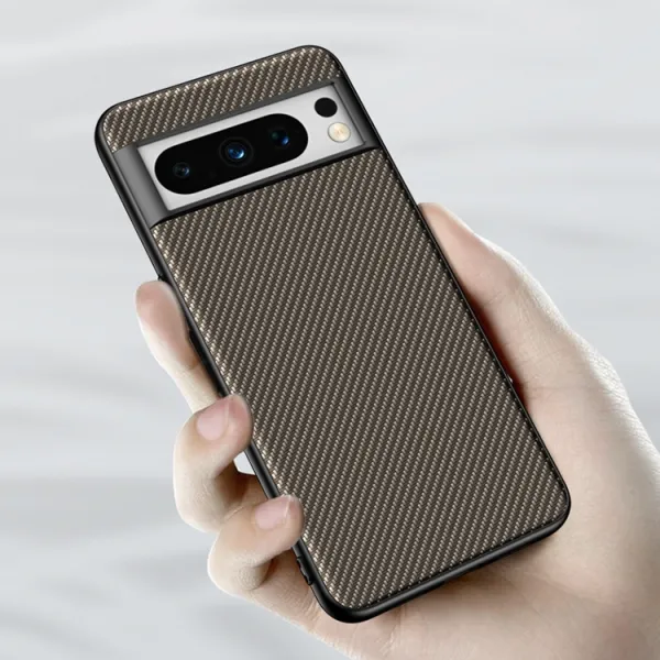CARBON Ochranný obal pre Google Pixel 9 / Google Pixel 9 Pro čierny
