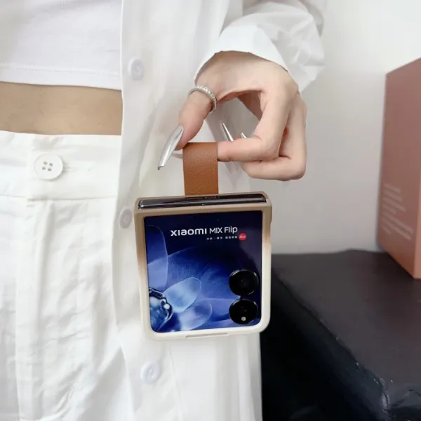 HEART RING Ochranný plastový kryt pre Xiaomi MIX Flip PINK