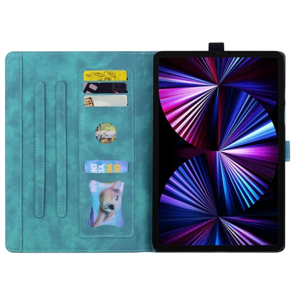 ART FLOWER Zaklápacie puzdro pre Honor Pad X8a / Honor Pad X8b zelené