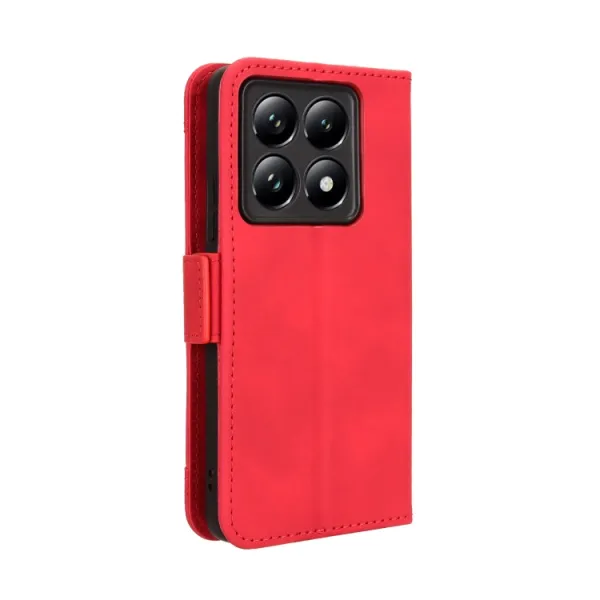 SLOT Peňaženkový obal pre Xiaomi 14T červený