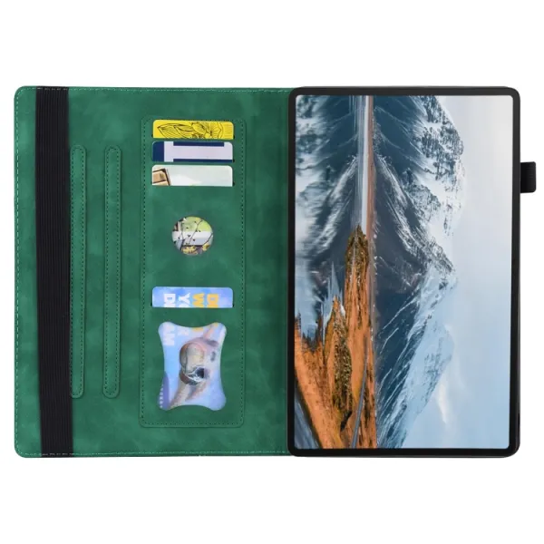 FLATY Zaklápacie puzdro pre Honor Pad X8a / Honor Pad X8b zelený