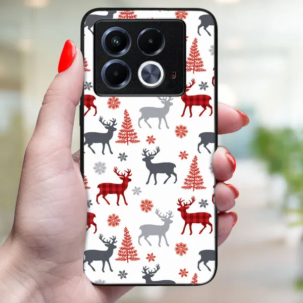 MY ART Kryt s vianočným dizajnom Infinix Note 40 DEER (068)