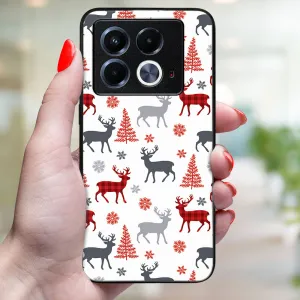 MY ART Kryt s vianočným dizajnom Infinix Note 40 DEER (068)