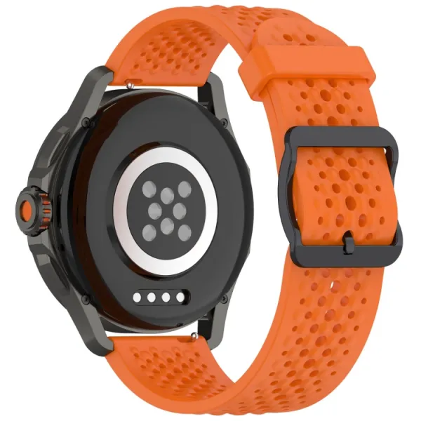 AIRY Silikónový remienok pre Xiaomi Watch S4 Sport oranžový