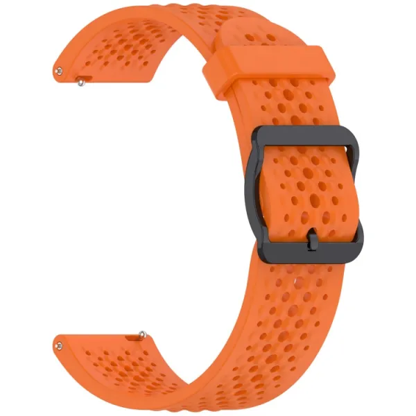 AIRY Silikónový remienok pre Xiaomi Watch S4 Sport oranžový