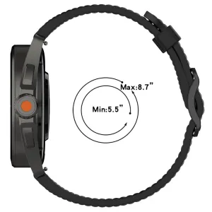 AIRY Silikónový remienok pre Xiaomi Watch S4 Sport biely