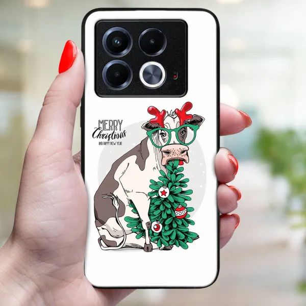 MY ART Kryt s vianočným dizajnom Infinix Note 40 MERRY CHRISTMAS (074)