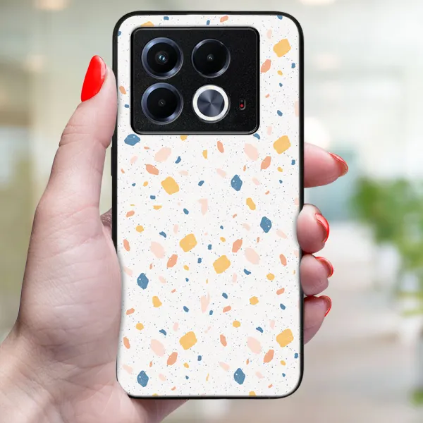 MY ART Ochranný kryt pre Infinix Note 40 ORANGE TERRAZZO (165)