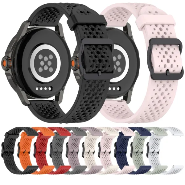 AIRY Silikónový remienok pre Xiaomi Watch S4 Sport biely